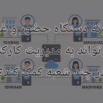 مدیریت کارکنان دورکار و چند شعبه